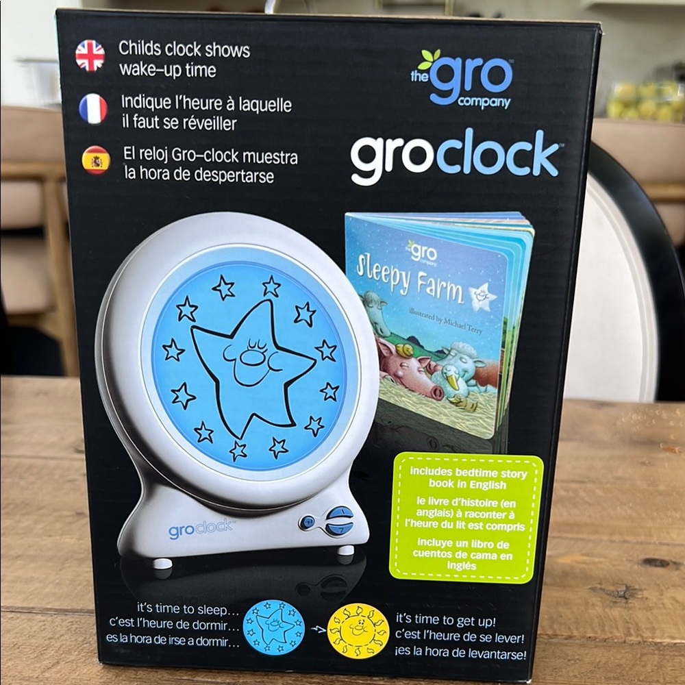 The Gro Company gro clock - children’s colour changing bedroom clock with alarm